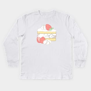 Cute Rabbit Sweet Dreams Inside Bunnyberry Shortcake Kids Long Sleeve T-Shirt